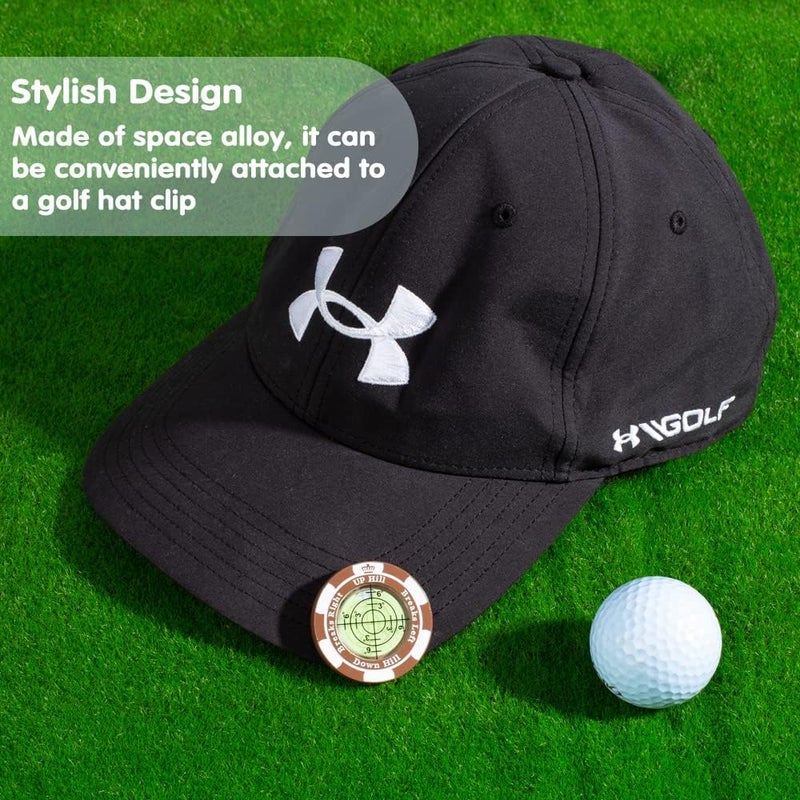 Prodigora SlopeMaster ProGreen Reader - Golf Ball Marker with High Precision Green Reading Aid Golf Accessories for Men Women - Image 3